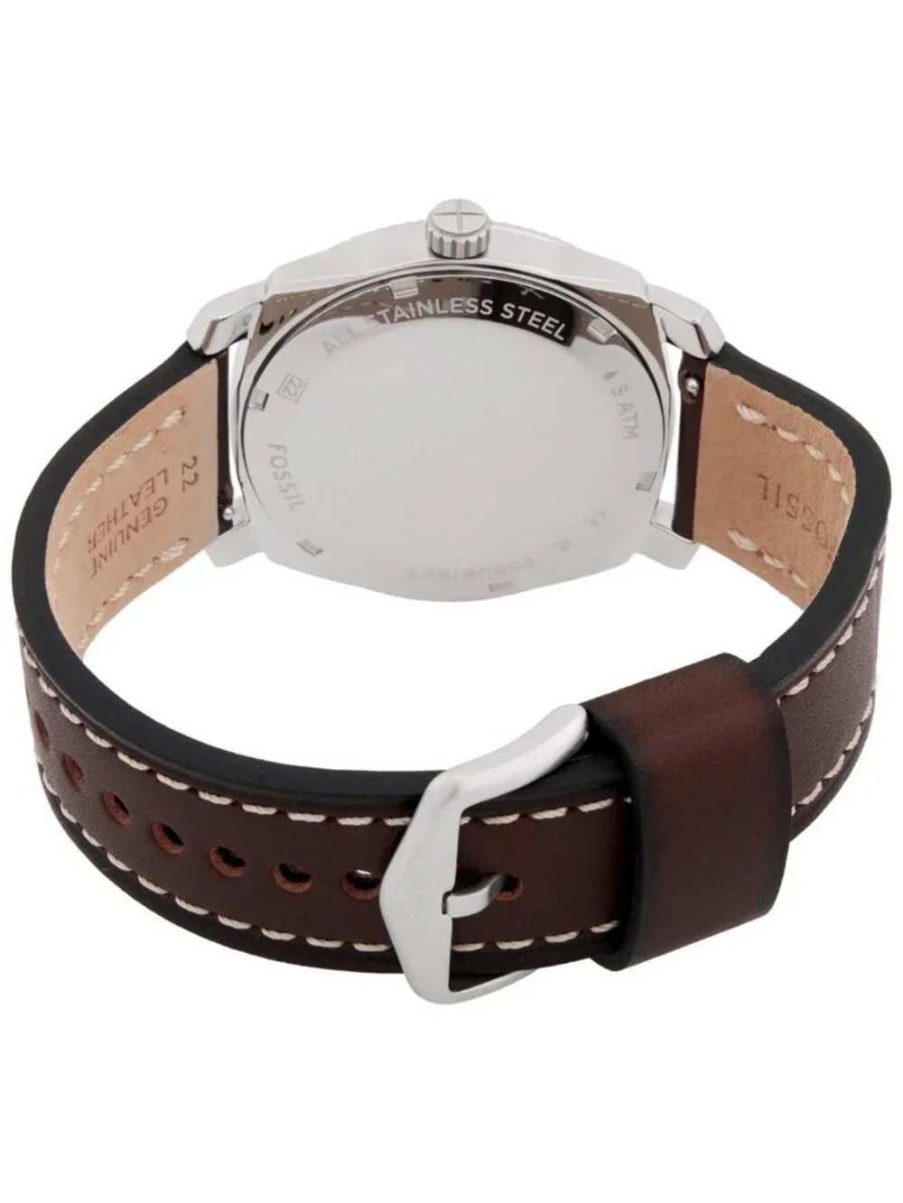 NWT Fossil Machine Quartz Black Dial Ladies Watch